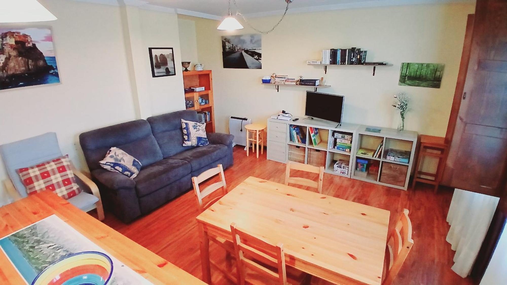 Acogedor Bajo Con Terraza Y Vistas Apartment Нуева де Лянес Екстериор снимка
