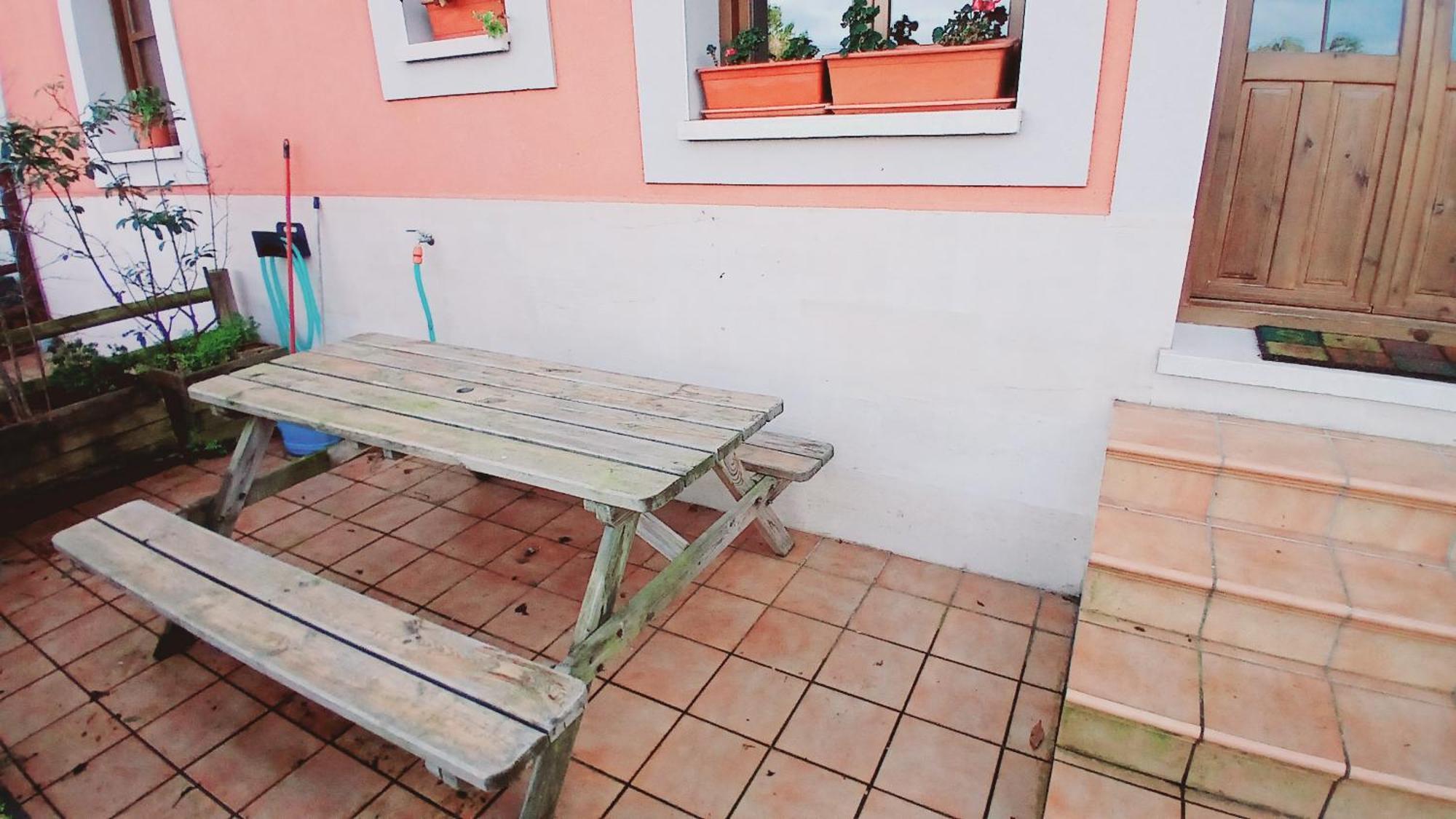 Acogedor Bajo Con Terraza Y Vistas Apartment Нуева де Лянес Екстериор снимка